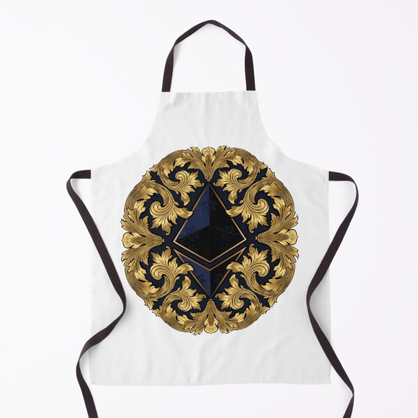 Item preview, Golden Baroque style [Ethereum Edition] - Crypto Logo Art designed and sold by KatalinaOoma.