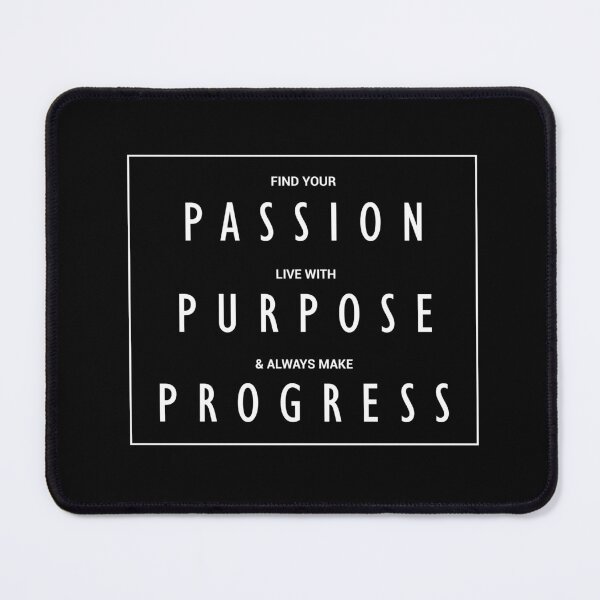 Item preview, Passion Purpose Progress - White designed and sold by Psyche-Lab.