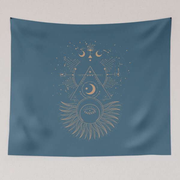 Item preview, Dusty Blue Celestial  designed and sold by ArDecoS.