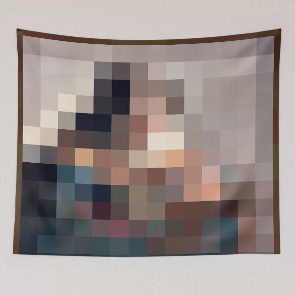 Item preview, Minecraft Painting The Lacemaker designed and sold by Saikishop.