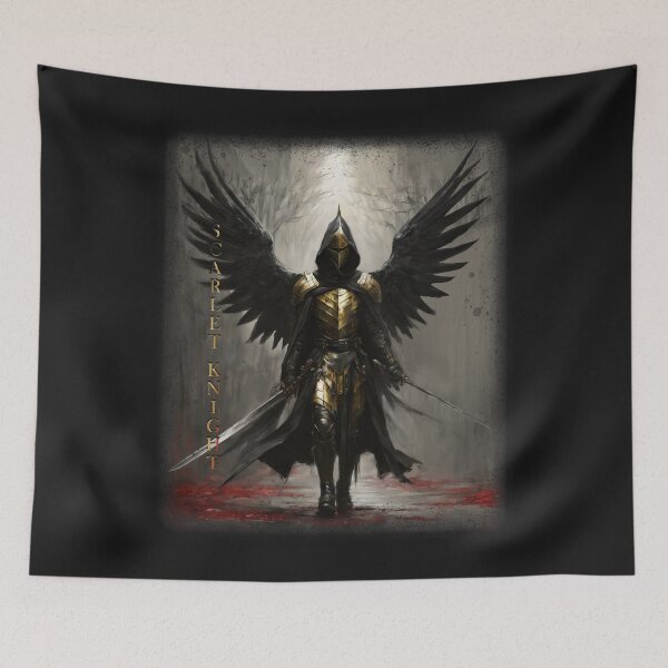Item preview, SCARLET KNIGHT, Wings of freedom, CrisMor-Art designed and sold by CrisMor-Art.