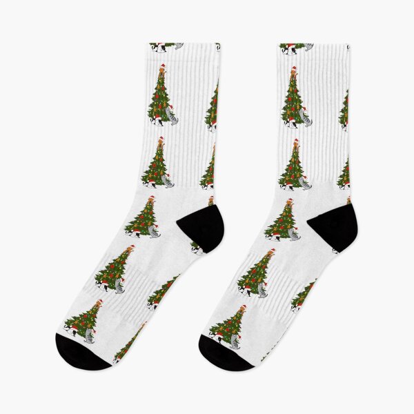 Item preview, Happy Christmas Cats designed and sold by gracefullizard.