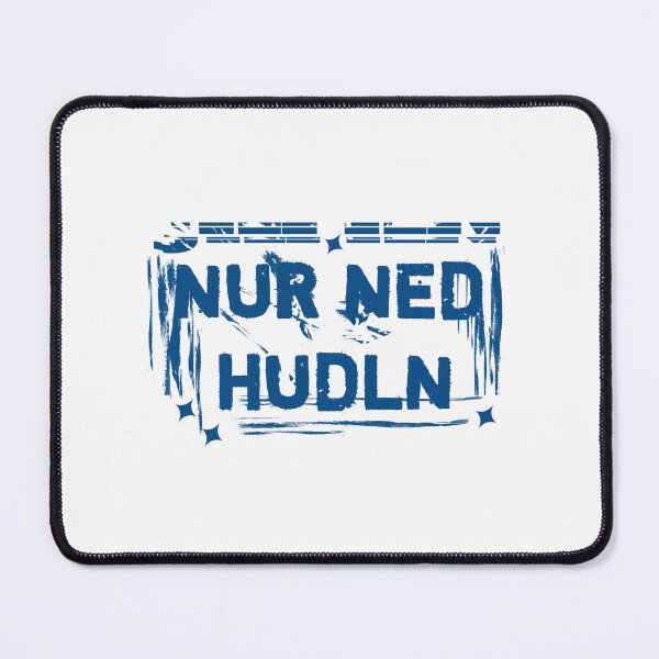 Item preview, Nur Ned Hudln - Bavarian blue white - text vintage designed and sold by vibeno1.