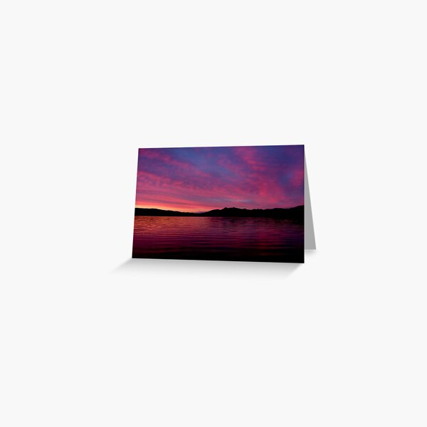 Sunset Summer Solstice Greeting Card