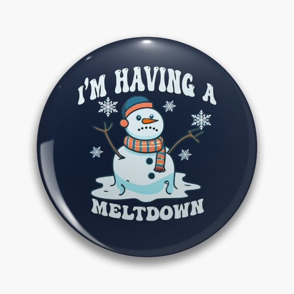 Item preview, Snowman Christmas I'm Having A Meltdown Funny Sarcastic Snowman designed and sold by Cute & Sassy Custom Gifting Boutiques.