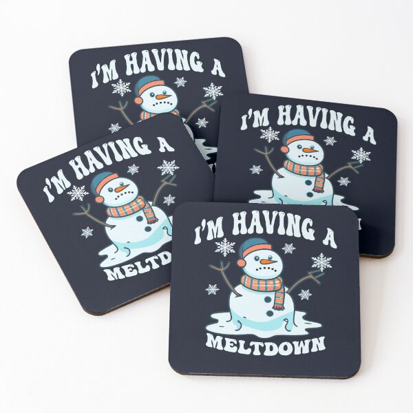Item preview, Snowman Christmas I'm Having A Meltdown Funny Sarcastic Snowman designed and sold by tamdevo1.