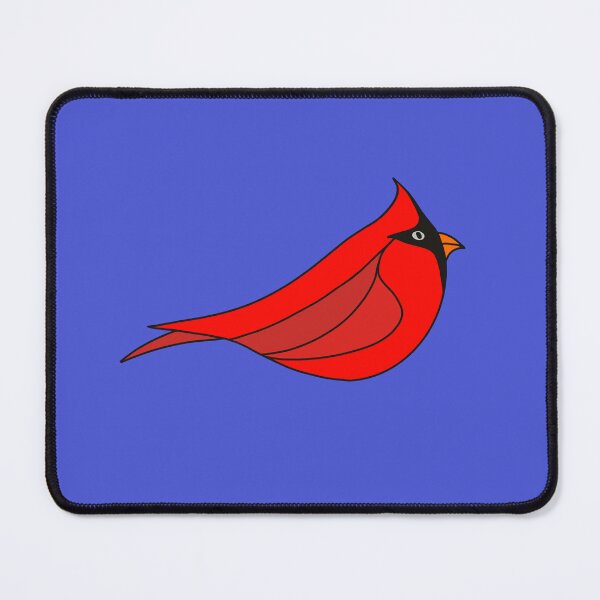 Item preview, Cardinal on blue background designed and sold by MarySchwindt.