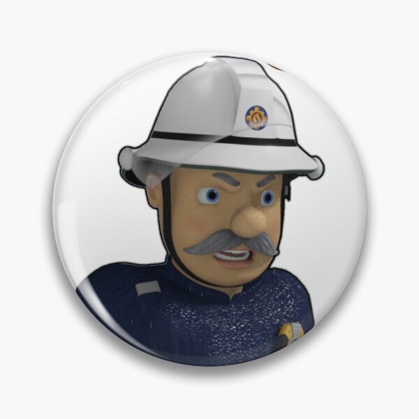 Artikelvorschau, Feuerwehrmann Sam – Stationsoffizier Steele entworfen und verkauft von Daft-Bug.
