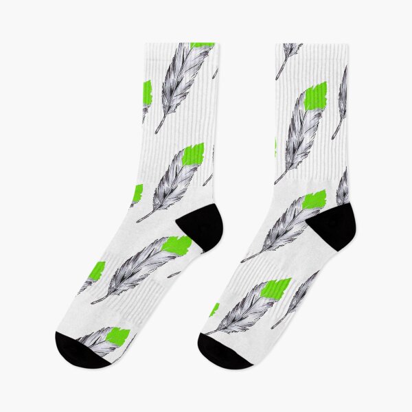 Item preview, Feathers Eagle - Bright Green Gapes designed and sold by galleasstudio.