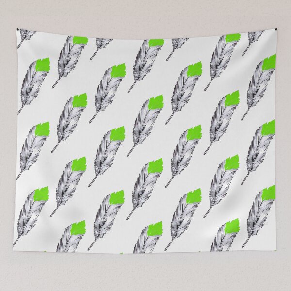 Item preview, Feathers Eagle - Bright Green Gapes designed and sold by galleasstudio.