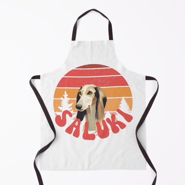 Item preview, Saluki Persian greyhound retro tshirt designed and sold by Cinnamonbon.