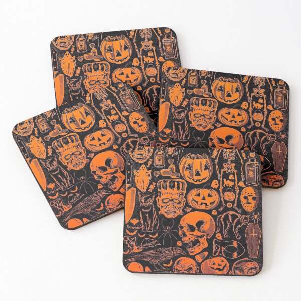 Item preview, Vintage Halloween Pattern  designed and sold by Psyche-Lab.