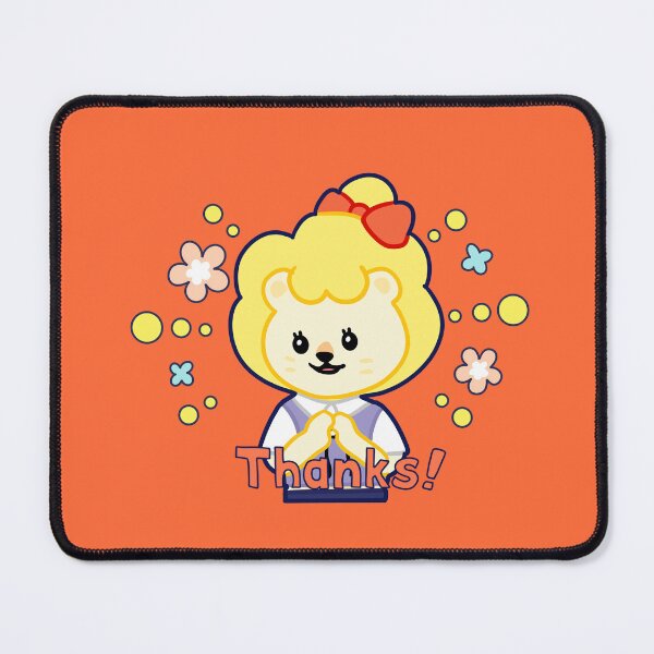 Item preview, NIZIU (NIZOO) Makos Character Lako Emote ‘Thanks’ designed and sold by LilMissRandom17.