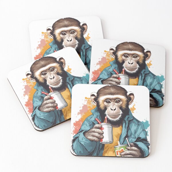 Aperçu de l'œuvre Singe créée et vendue par StyleSketch.