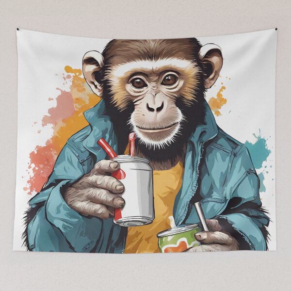 Item preview, Monkey designed and sold by StyleSketch.