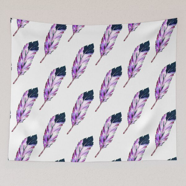 Item preview, Feathers Eagle - Green Fuchsia Pink designed and sold by galleasstudio.