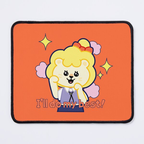 Item preview, NIZIU (NIZOO) Makos Character Lako Emote ‘I’ll Do My Best’ designed and sold by LilMissRandom17.