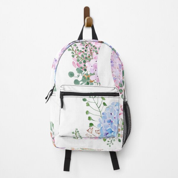Item preview, botanical monogram alphabet G hydrangea flowers  designed and sold by ColorandColor.
