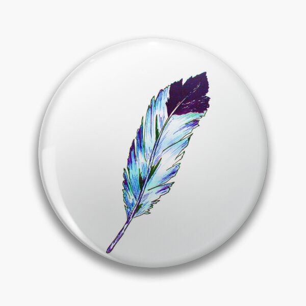 Item preview, Feathers Eagle - Violet Blue Sky designed and sold by galleasstudio.