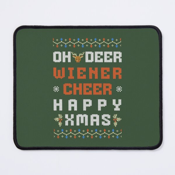 Item preview, Wiener Cheer Sausage Dog Dachshund Christmas Sweater designed and sold by Hic21.