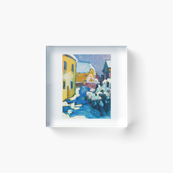 Item preview, HD. Cemetery and Vicarage in Kochel, by Wassily Kandinsky designed and sold by MINDTHECHERRY.