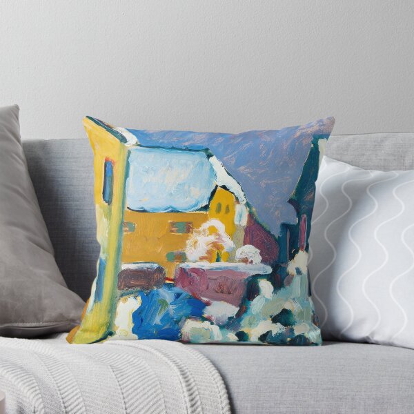 Item preview, HD. Cemetery and Vicarage in Kochel, by Wassily Kandinsky designed and sold by MINDTHECHERRY.
