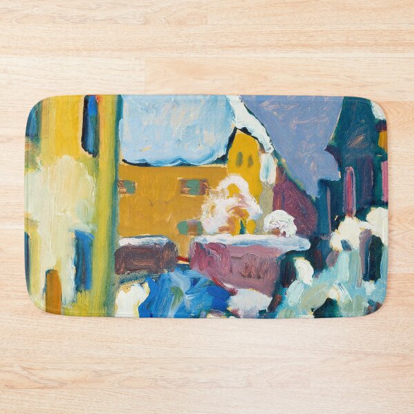 Item preview, HD. Cemetery and Vicarage in Kochel, by Wassily Kandinsky designed and sold by MINDTHECHERRY.