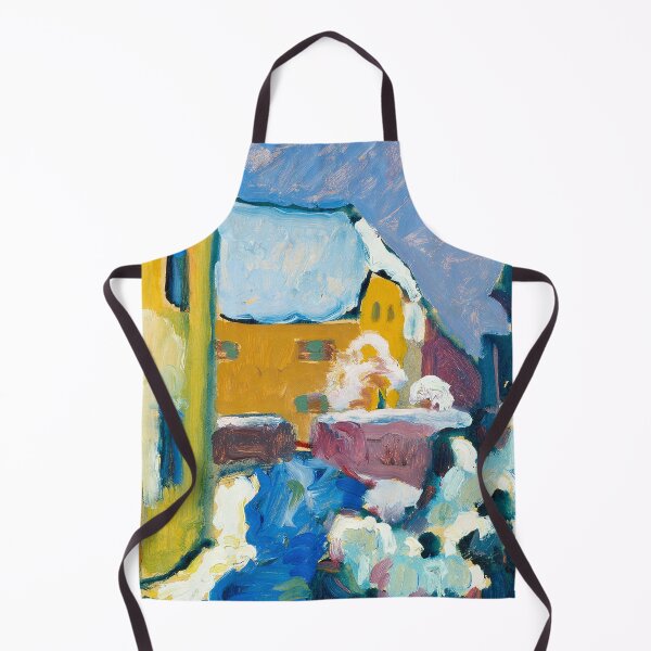 Item preview, HD. Cemetery and Vicarage in Kochel, by Wassily Kandinsky designed and sold by MINDTHECHERRY.