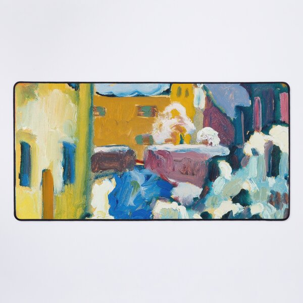 Item preview, HD. Cemetery and Vicarage in Kochel, by Wassily Kandinsky designed and sold by MINDTHECHERRY.