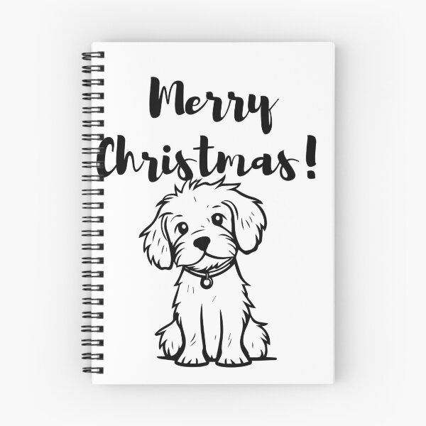 Item preview, happy chrismas dog designed and sold by falconaro.