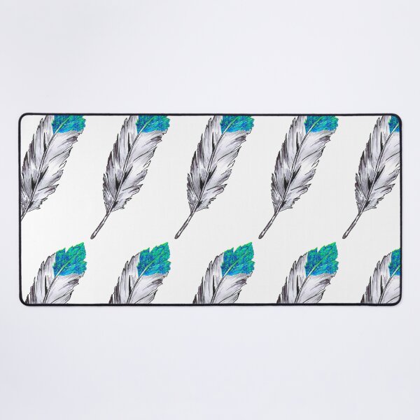 Item preview, Feathers Eagle - Ultra Green Ocean designed and sold by galleasstudio.