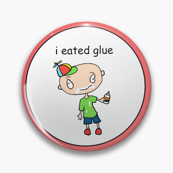 Item preview, i eated glue designed and sold by WhimsyBee.