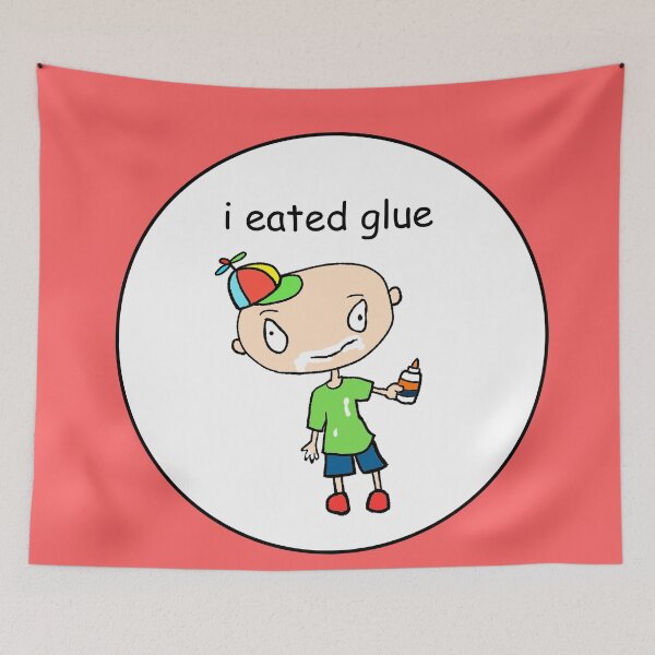Item preview, i eated glue designed and sold by WhimsyBee.