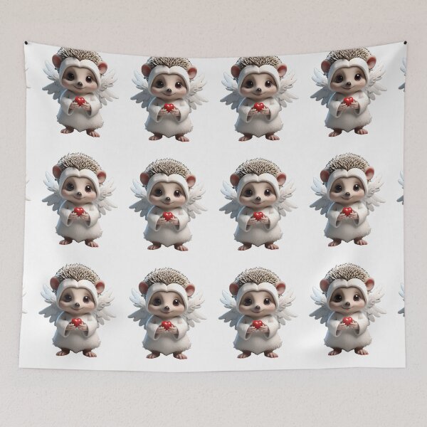 Item preview, Christmas Angel Hedgehog  designed and sold by Awesome Things.
