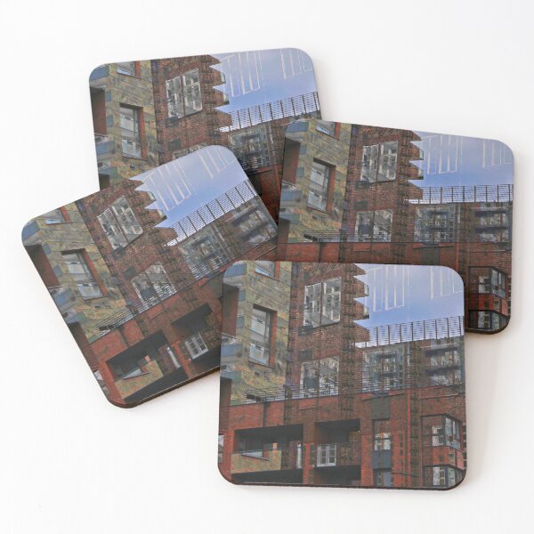 Item preview, Fog in colorful buildings designed and sold by Akiunia.