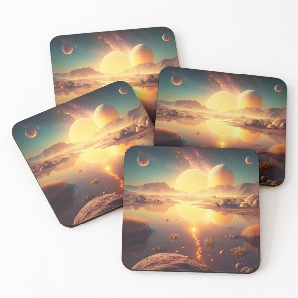 Item preview, Abstract futuristic landscape designed and sold by Cris888.