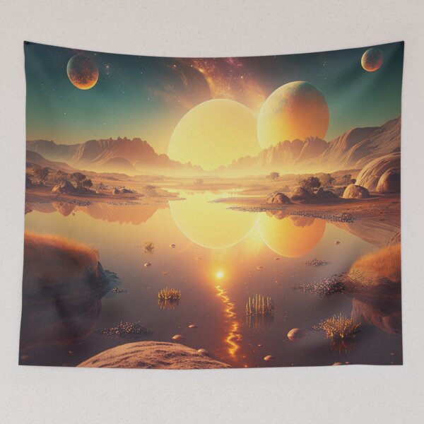 Item preview, Abstract futuristic landscape designed and sold by Cris888.