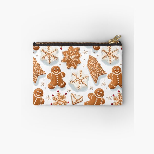 Item preview, Gingerbread Joy: A Whimsical Pattern of Gingerbread Men and Stars designed and sold by pawmad.