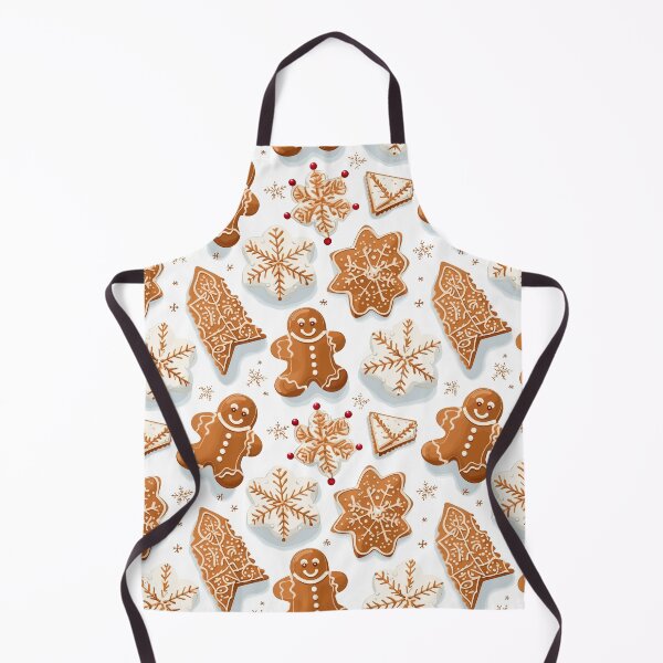 Item preview, Gingerbread Joy: A Whimsical Pattern of Gingerbread Men and Stars designed and sold by pawmad.
