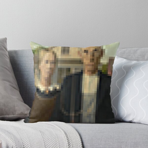 Item preview, Minecraft Painting American Gothic designed and sold by Saikishop.