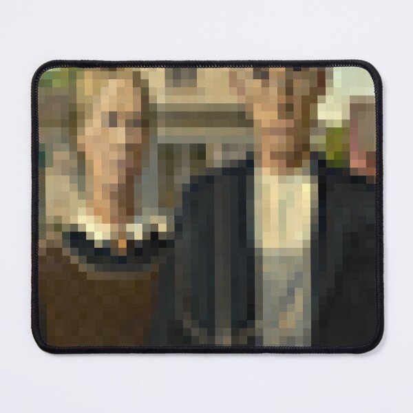 Item preview, Minecraft Painting American Gothic designed and sold by Saikishop.