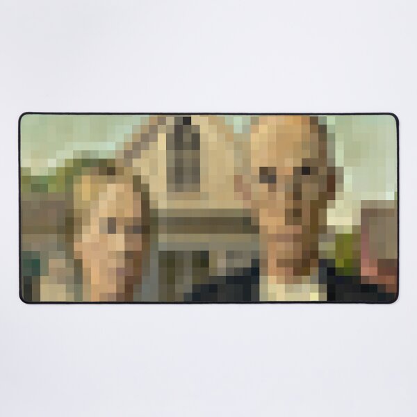 Item preview, Minecraft Painting American Gothic designed and sold by Saikishop.