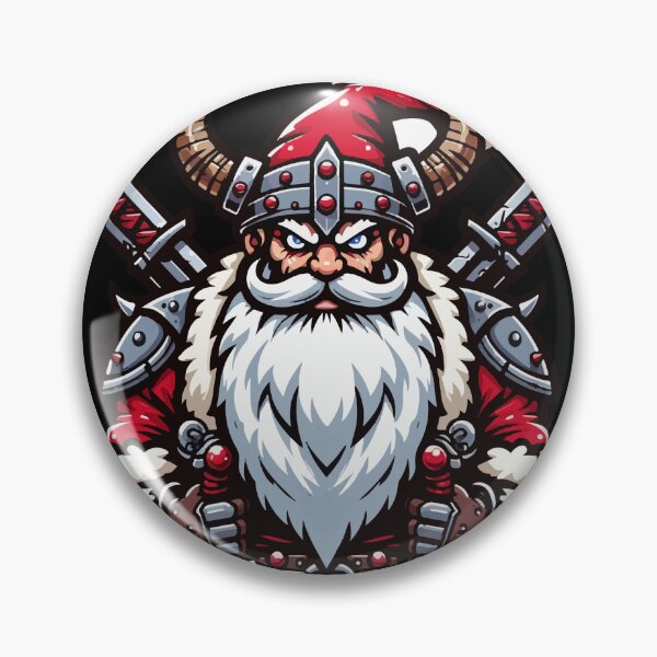 Item preview, Viking Santa Claus Happy Val Halladays  designed and sold by MegaDirt.