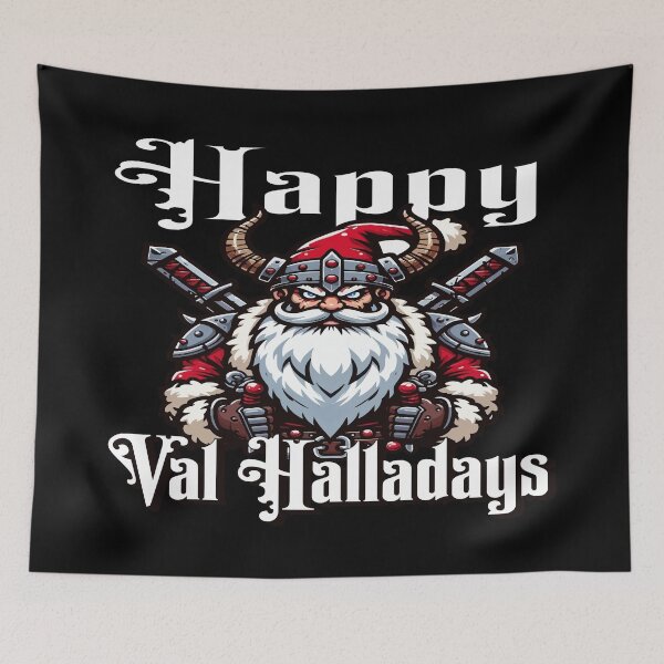 Item preview, Viking Santa Claus Happy Val Halladays  designed and sold by MegaDirt.