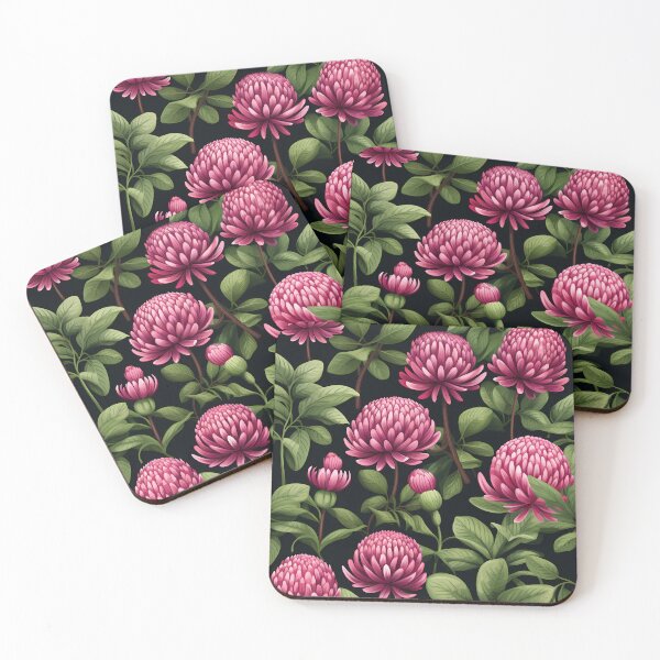 Item preview, Vermont Red Clover State Flower Design Bloom Floral designed and sold by Lumora.Studio.