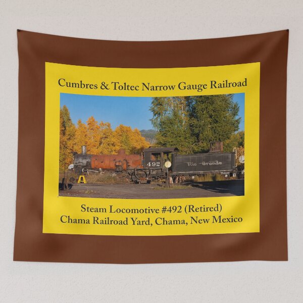 Item preview, Steam Trains As Home Decor: Stickers, Magnets, Desk Mats, Mouse Pads, Pillows, Totes, Mugs, Wall Art, Comforters, Shower Curtains, Clocks, Art Prints, Throw Blankets, Bath Mats, Jigsaw Puzzles & More designed and sold by MoreEZUSA-Here.
