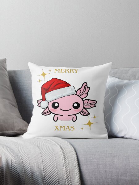 Vista previa del artículo con la obra «ajolote navideño», diseñado y vendido por MoniDigiDesigns.