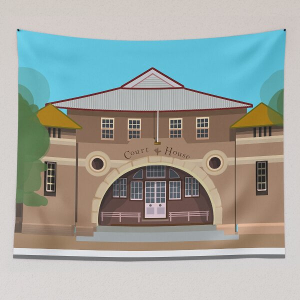 Item preview, Nowra Court House Historic Architecture  designed and sold by Donnahuntriss.