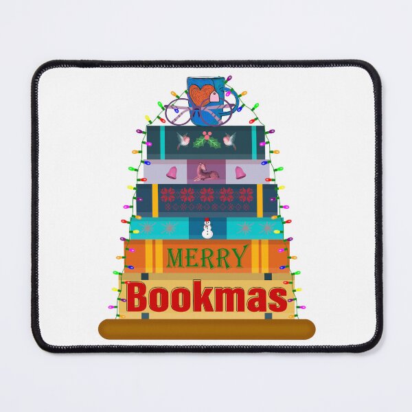 Item preview, Merry Bookmas, Funny Christmas Books designed and sold by MoSaid.