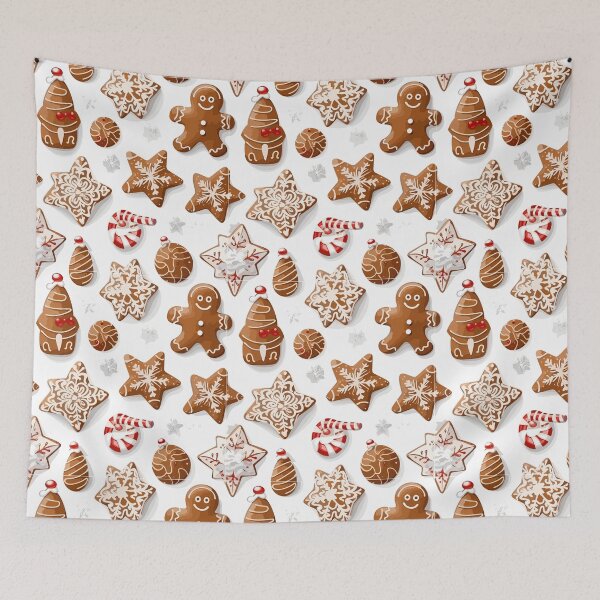 Item preview, Gingerbread Delight: Sweet Stars, Playful Figures, and Cozy Cookies designed and sold by pawmad.